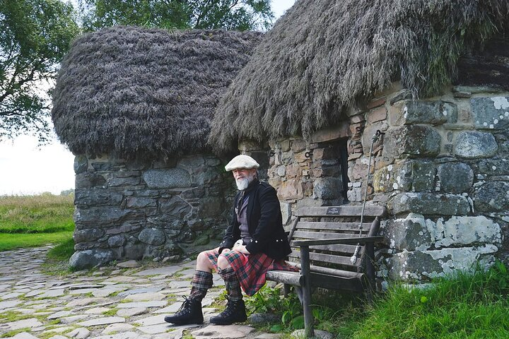 Leanach Cottage of Culloden Battlefield